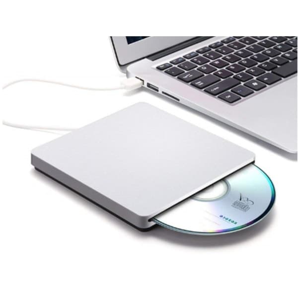 Macbook Pro Air Mac Pc Laptop USB Interface Ekstern Slot-In CD/DVD Optisk Drev