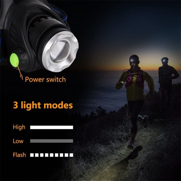 LED Zoom T6 -valo (T6 [USB sensorimalli] sisältää akun + Android-latauskaapelin) vit