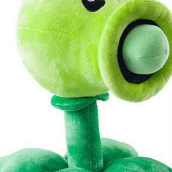 Plants Vs Zombies Peashooter Plysdyr - 15cm Udstoppede Dyr (Plants Vs Zombies)