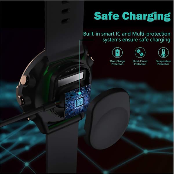 Magnetisk USB-oplader til Suunto 7 Smartwatch