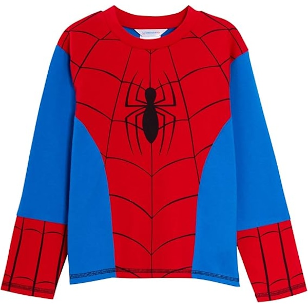 Barnens Spiderman Pyjamas Hel Lång Klänning Upp Pyjamas Avengers Nattkläder Set 90cm 90cm