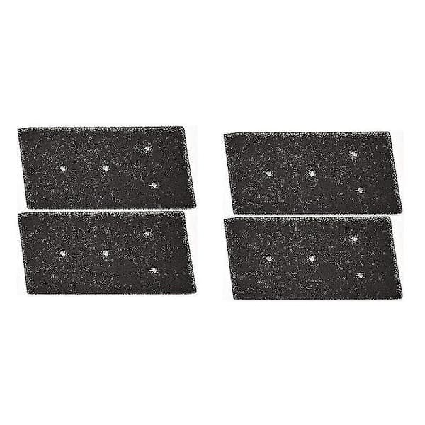 Filter til tørretumbler 4-pak Whirlpool 481010716911 Sort