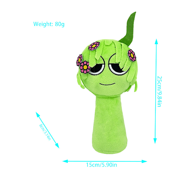 Sprunki bamse, Sprunki spill bamse, for voksne, barn, dukker, beste gaver Green Flower