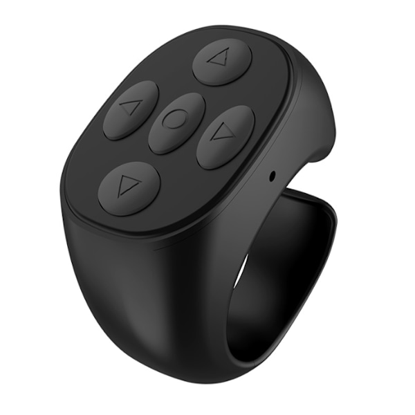 Trådløs Bluetooth Mobil Side Controller Douyin Fjernbetjening Sort black