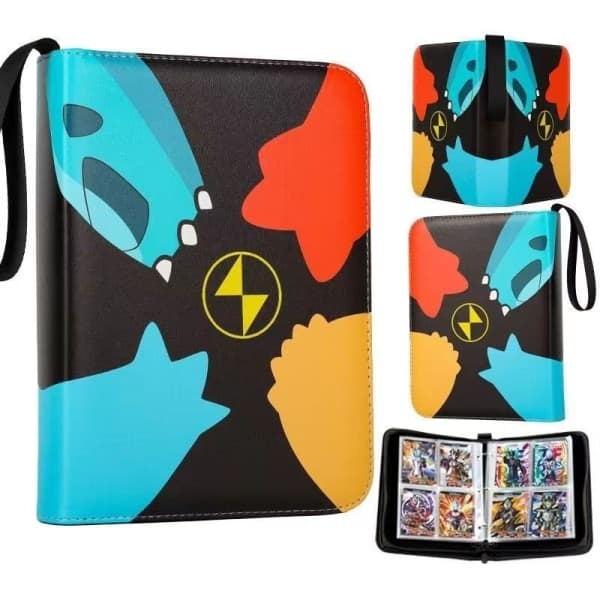 Pikachu Samlekort Album med Fire Rum (eksklusive spillekort) 30