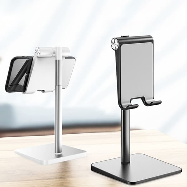 Universal Mobiltelefon Stativ Skrivbordsstativ Halksäker (Svart)