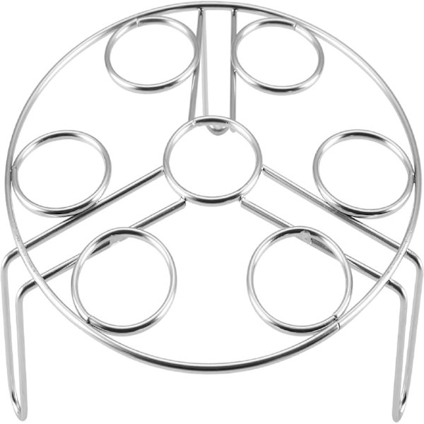 3-delad ångkorgssats i rostfritt stål, trio-separatorset, hållbara tryckkokartillbehör, ångkorg