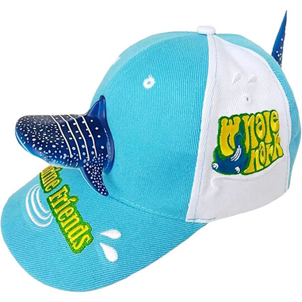 Dyrehat forældre-barn outfit fest farverige dyrehat mode personlighed camouflage baseball cap børnehat shark L