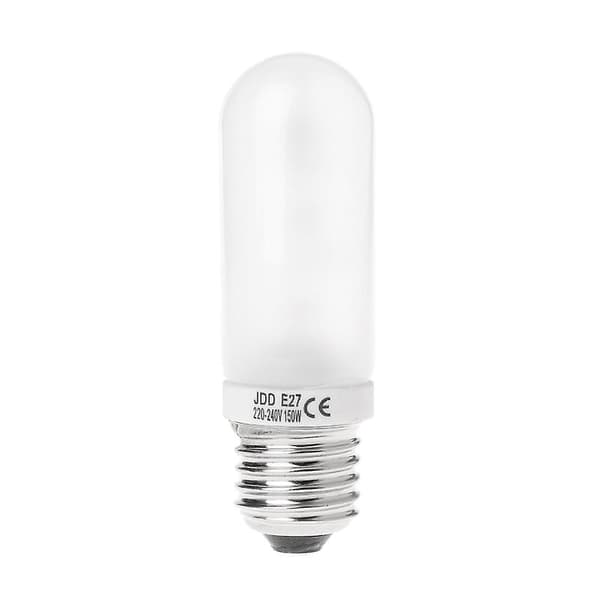 JDD E27 220-240V 150W Studio Fotografering Blits Pære Modellering LED Strobelys