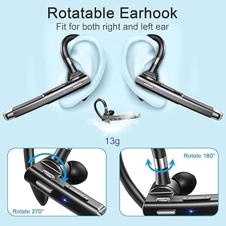 Monaural In-Ear med Mikrofon och Brusreducering