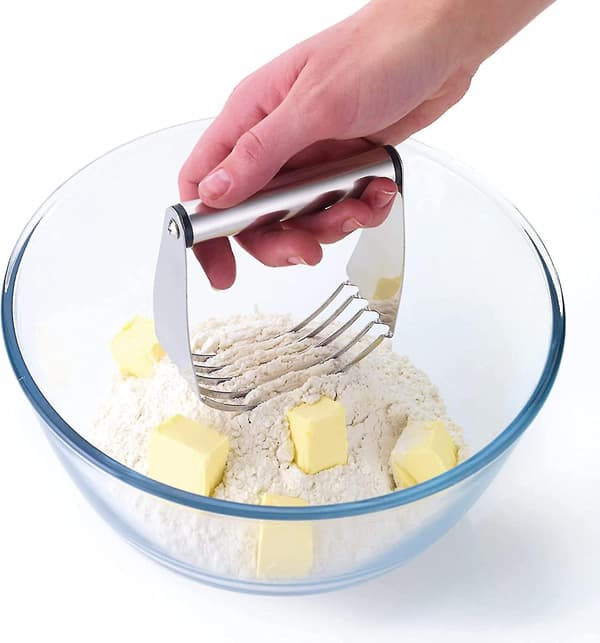 Dejkutter, rustfrit stål, sølvfarvet 1 stk.)