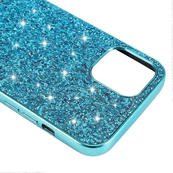 Glitterpulver TPU-skal för iPhone 15
