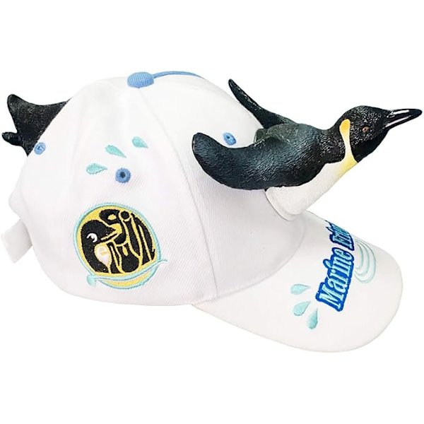 Dyrehat forældre-barn outfit fest farverige dyrehat mode personlighed camouflage baseball cap børnehat Penguin L