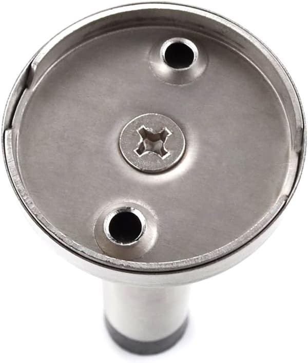 2X dørstopper, rustfri stål buffer