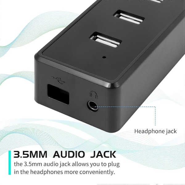 3-i-1 Datorhögtalare med Mikrofon & USB Konferenshögtalare, PC Mikrofon för Videokonferenser