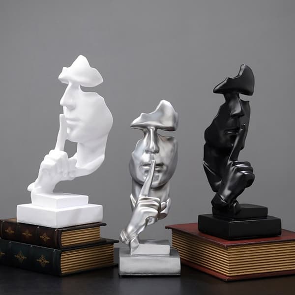 2-pack Figurinskulptur Dekoration Statyer Present