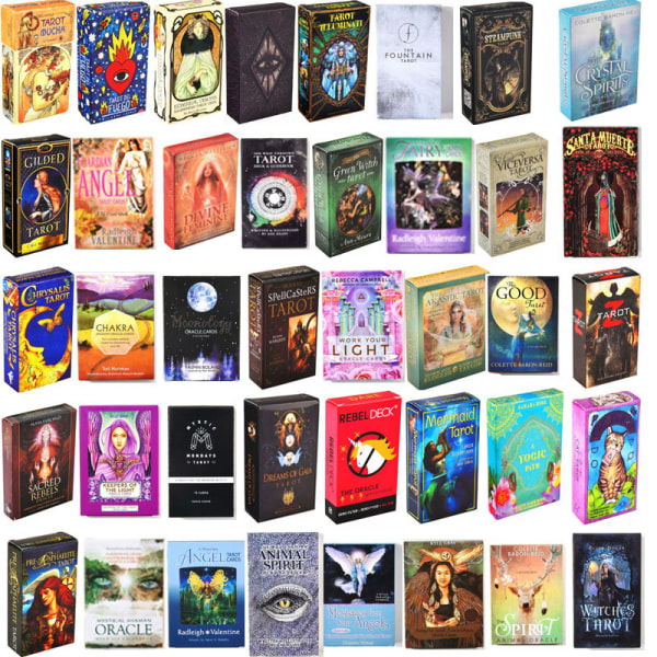 2024 Ny Tarot Oracle Card samling brettspillkort Jobb hardt