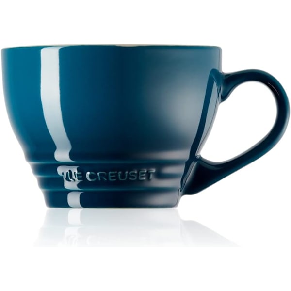 Steintøy Kaffe Kopp, 350 ml, Cerise Deep Teal 400 ml