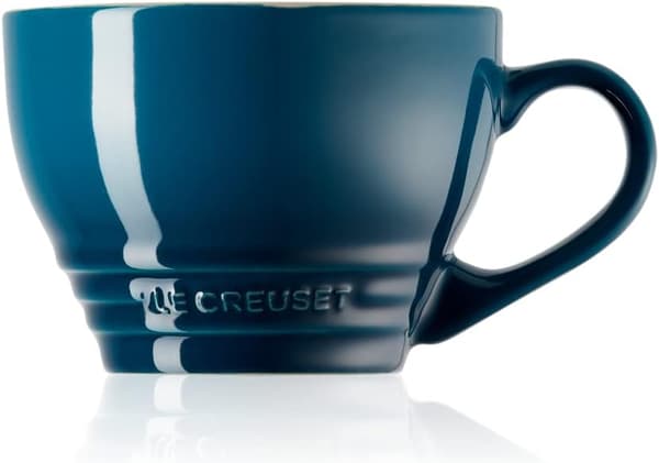 Stentøjs kaffekrus, 350 ml, Cerise Deep Teal 400 ml