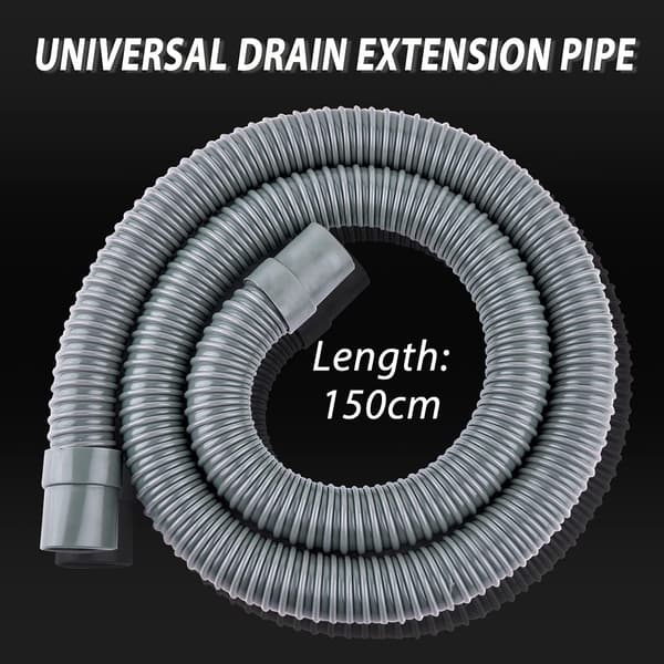 32 mm fleksibel bassengslange - 1,5 m lang
