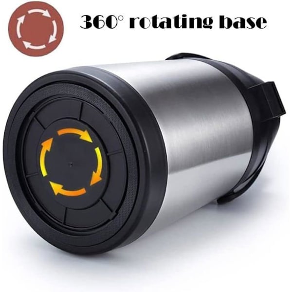 ®RisingFF Termisk Kaffekaraffel Dobbelvegg Rustfritt Stål Termos 12 Timers Varmebevaring 1,8 Liter Te.