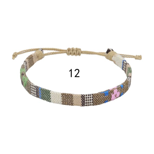 3-delat anklet, justerbar anklet, unisex strand, strand