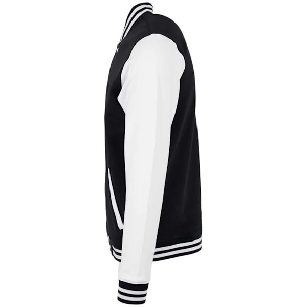 Bygg ditt varumärke Herr Basic College Jacka XL Black / White