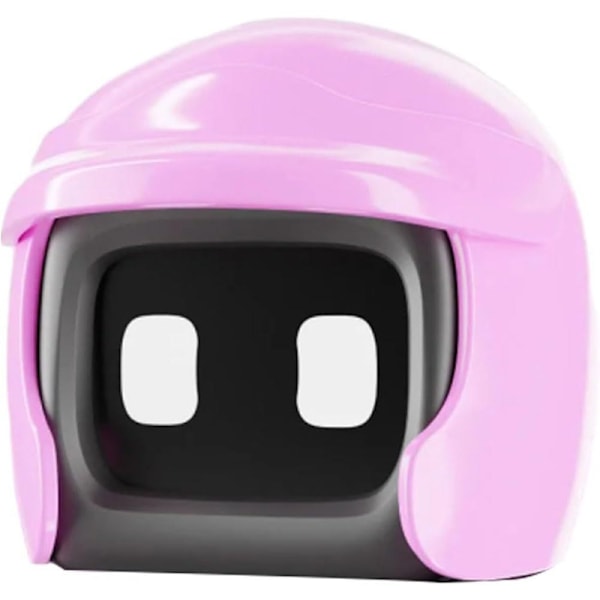 Robotbil Robotleksak Söt Hjälm Bil Leksak Skrivbordsdekoration pink