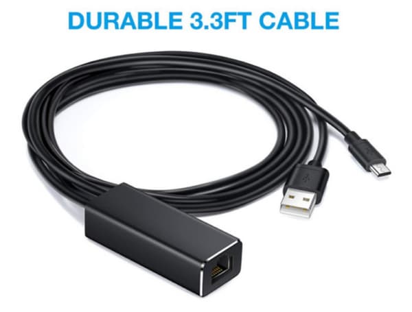 Ethernet-adapterkabel for nettverksadapter