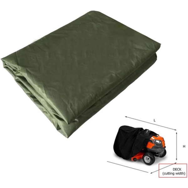 210D Oxford Cloth Outdoor Ruohonleikkurin cover Army Green S (170*61*117CM)