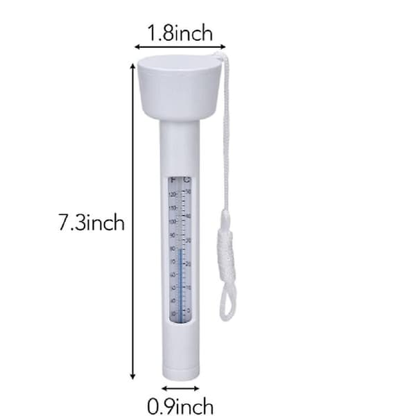Vandtemperatur Termometer Svømmebassin Termometer Flydende Isbad Termometer