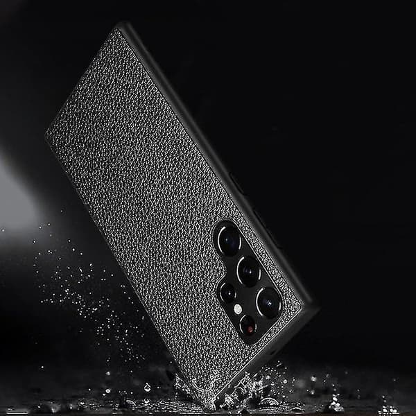 Læder Telefon Cover Til Samsung Galaxy S21 Ultra