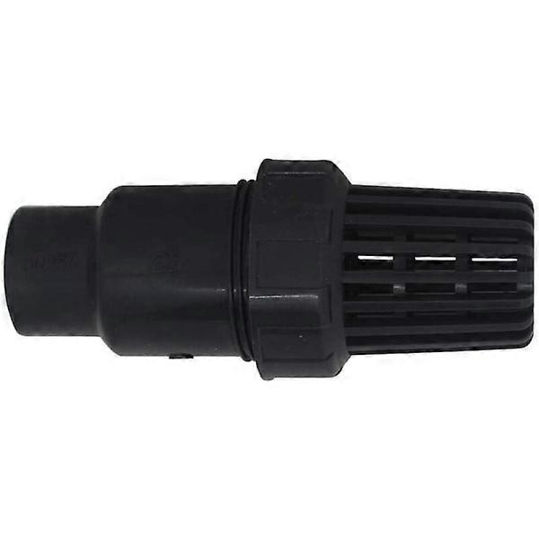 Fotventil backventil med kulansug 25 32 40 mm backventil sil poolpump pvc backventil (innerdiameter 40mm)