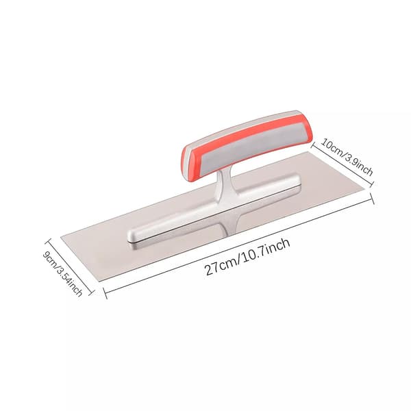 Putsbruksslev, lättviktig poolspackel, betongverktyg