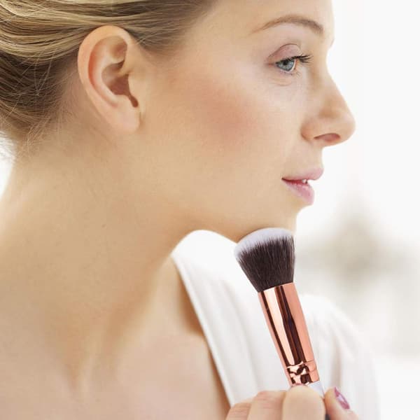 15 stk. Makeupbørster Foundation Brush Set med Kosmetikpose