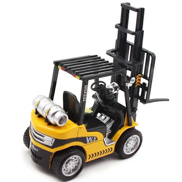 Børn Gaffeltruck Model Legetøj Træk Tilbage Lastbil 1:24 Træk Tilbage Funktion