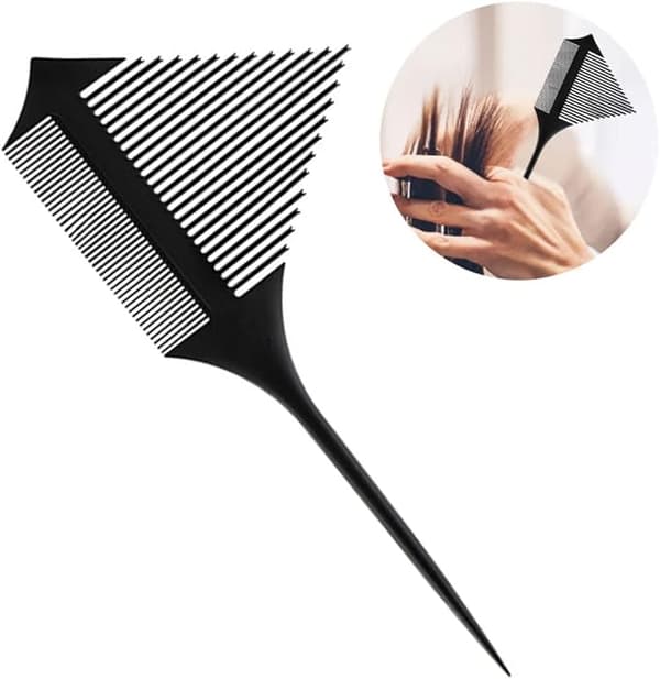 Hår Salon Værktøj Highlighter Kam Dobbeltsidet DIY Hårfarve