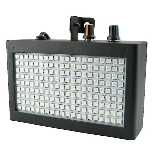 180 Strobe Flash Lys Bærbar 35W RGB Fjernkontroll Lydstyring Strobe Hastighet Justerbar for Scene Disco -(WS)