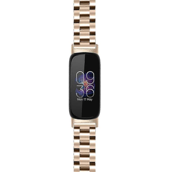 Armbånd til Fitbit Inspire 3 Rustfrit Stål 3 Perler Udskiftningsarmbånd til Smartwatch - Perfet