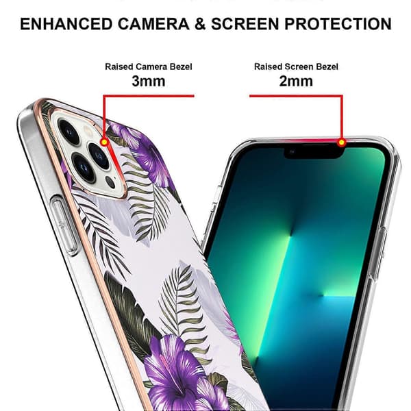 Elektroplettering TPU-deksel for iPhone 16 Pro