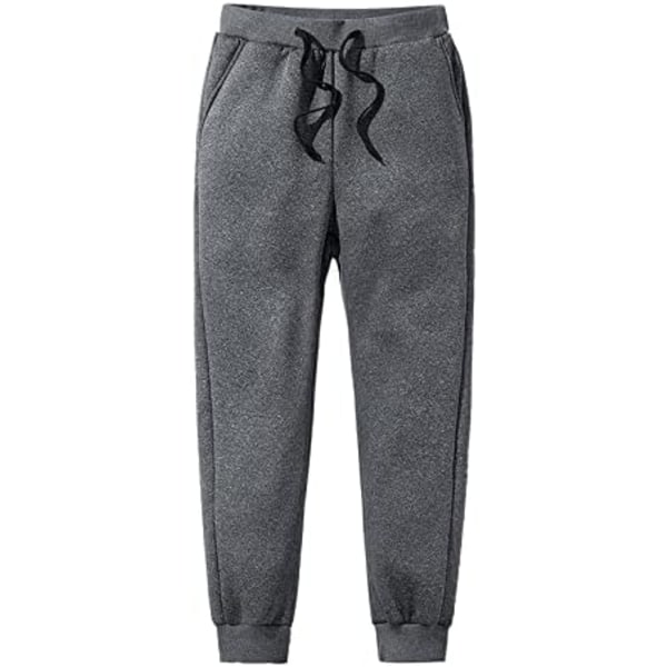 Grå joggebukse i bomull for menn Fitnessbukse /XL gray XL