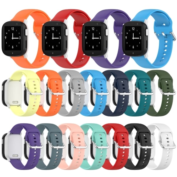 Bekvämt och tåligt silikonarmband för klocka Mjukt och flexibelt armband Enkelt att installera för Xplora X6 play Grön 20mm Green 20mm
