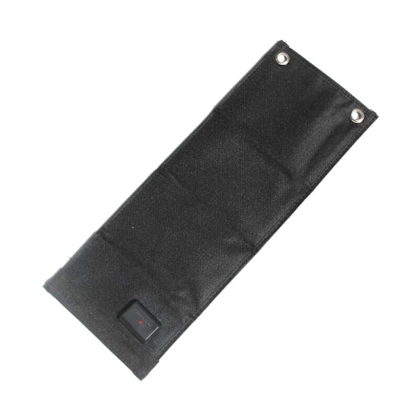 Polykrystallinsk silicium solpanel, 145 × 95 × 25 mm, sort