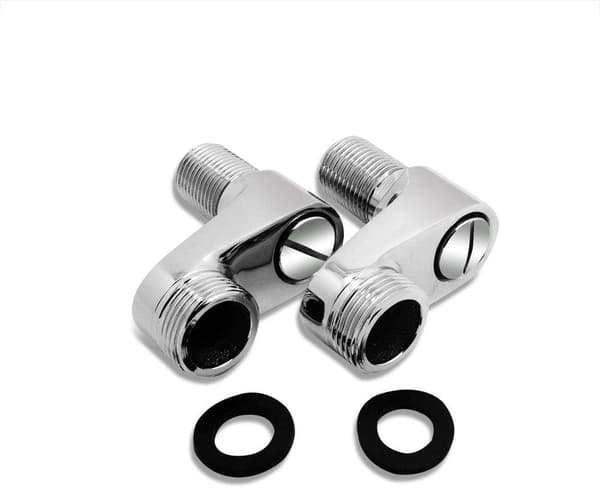 2-pack Tubkranadapter, Svängarm, Justerbar, 3/4\" 1/2\"