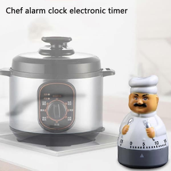 Kjøkken Timer Matlaging Timer Nedtellingstimer Mekanisk Timer 60 Minutter Nedtellingstimer