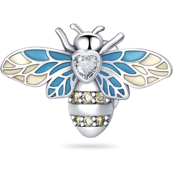 Charms Abalorios Colgantes Cuentas Plata de Ley 925 con Circonita Cúbica 5A Compatible Pulsera Europeo,Christmas Charms para Mujer Niña E