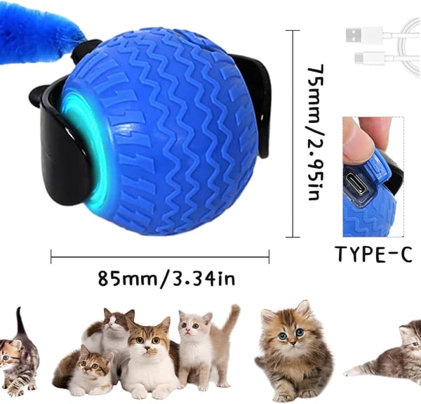 QILUCKY Speedy Tail Kattelegetøj