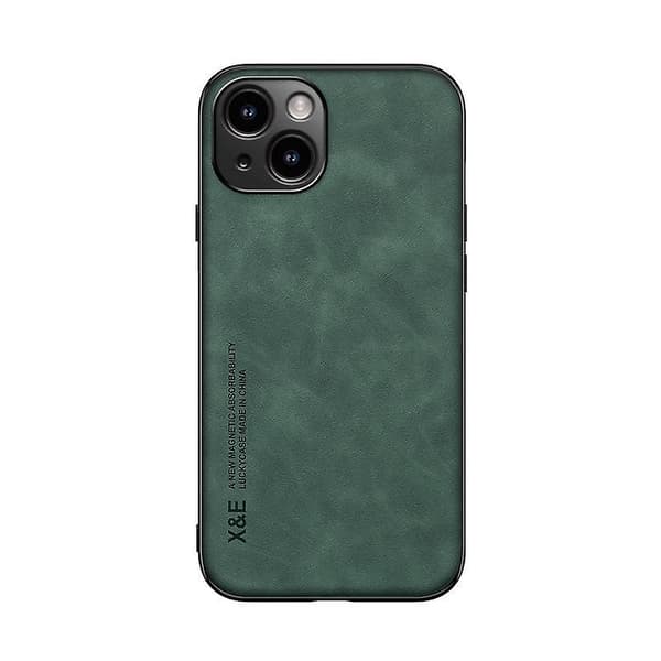 Magnetiskt Läder Skal Fodral för iPhone 14
