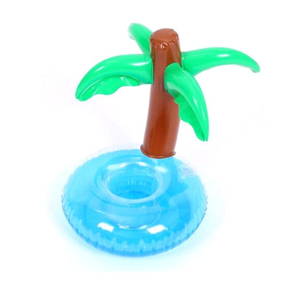 Swimmingpool drikkeholder oppustelig kopholder (kokospalme)