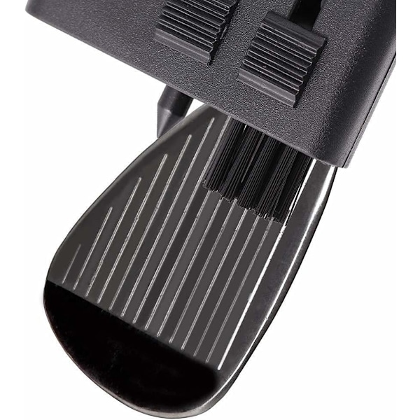 3 st, Groove Cleaner Restorer Golf Groove Sharpener med Clip, Infällbar Fickstorlek Groove Rengöringsboll Skosats Verktyg